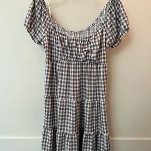 Plaid Hollister Mini Dress